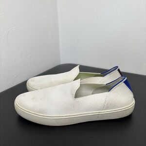Rothy's The‎ Original Slip On Sneaker Shoes Women's Size 9 Comfort Cream White